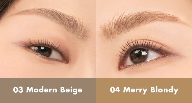 平日発送」rom&nd ロムアンド ハンオールブロウカラ 全4色(#01～#04