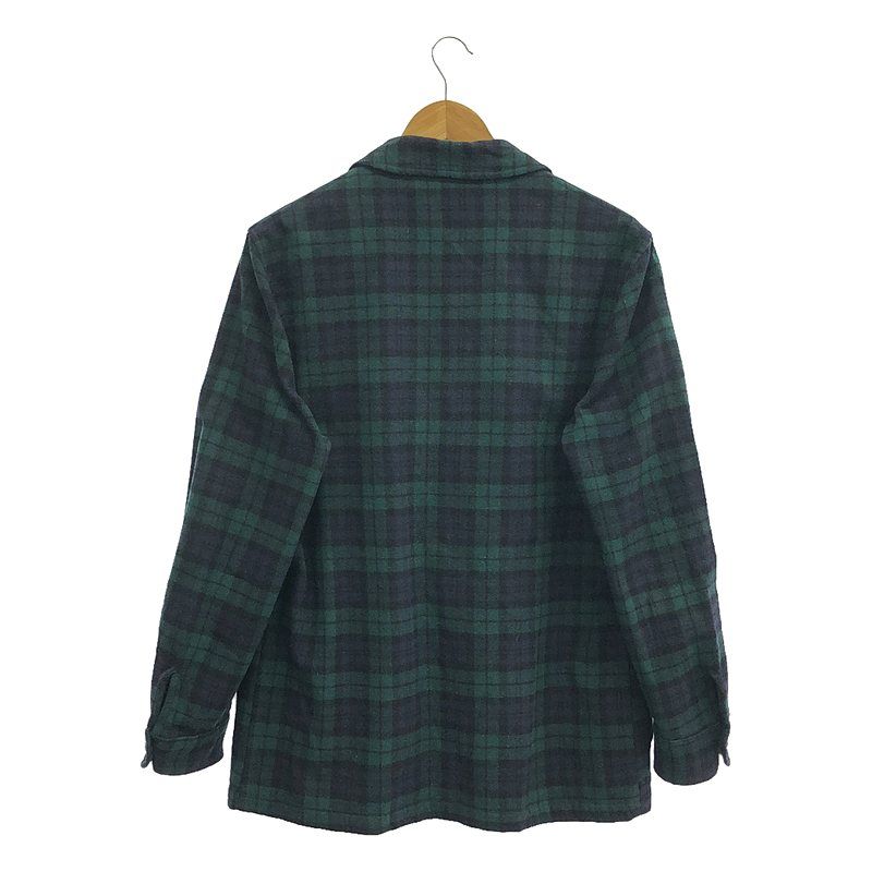 70s ペンドルトン　テーラードジャケット　くるみボタン PENDLETON / ペンドルトン | 70s ヴィンテージ ウール チェック