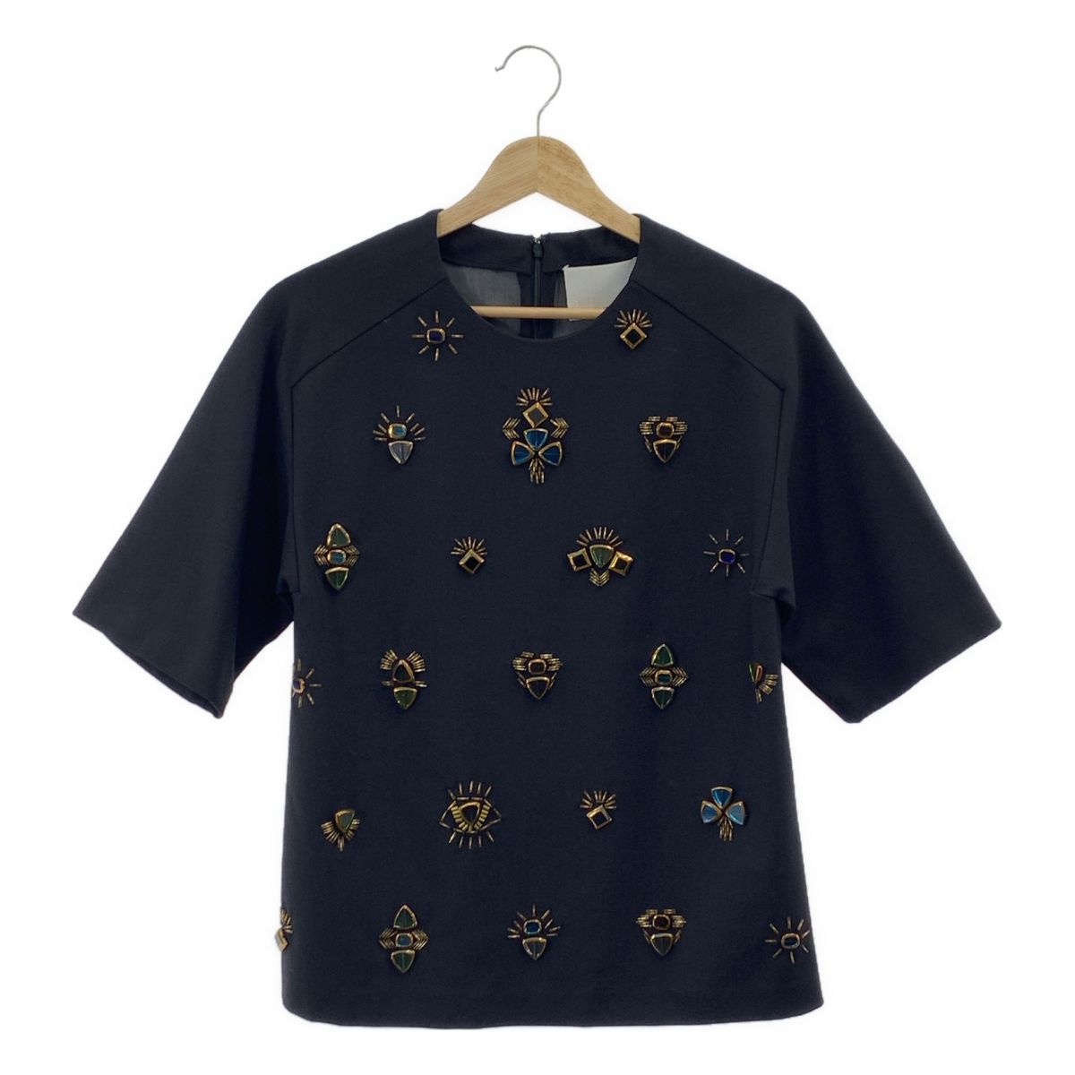 3.1 Phillip Lim フィリップリム ビジュー　ブラウス　ブラック 3.1 Phillip Lim / スリーワンフィリップリム | ビジュー プルオーバー