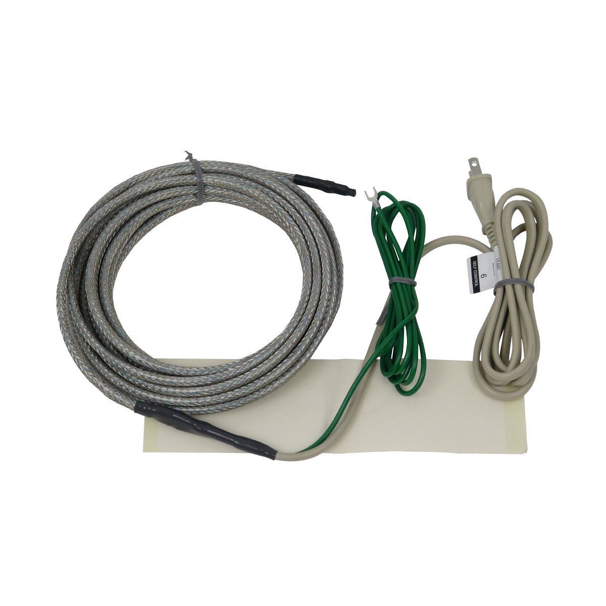 長さ6ｍ_保温テープなし 元電源用サーモスタットなし カクダイ 自己温度制御凍結防止帯 長さ6m 698-01-06