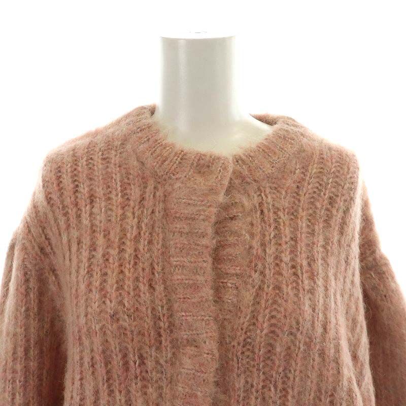 クラネ CLANE 21AW COLOR MOHAIR SHAGGY CARDIGAN モヘヤ混カーディガン 11106-1092 ブラウン サイズ： 第二弾 21AW先行予約アイテム紹介Part6】今季一押しの ”COLOR