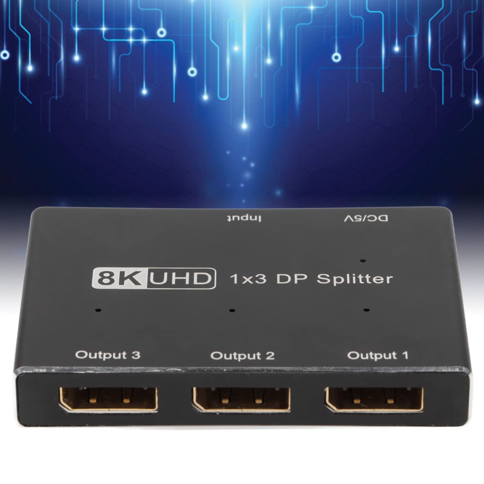 SSTハブDisplayPortスプリッターコンパクトトリプルMST