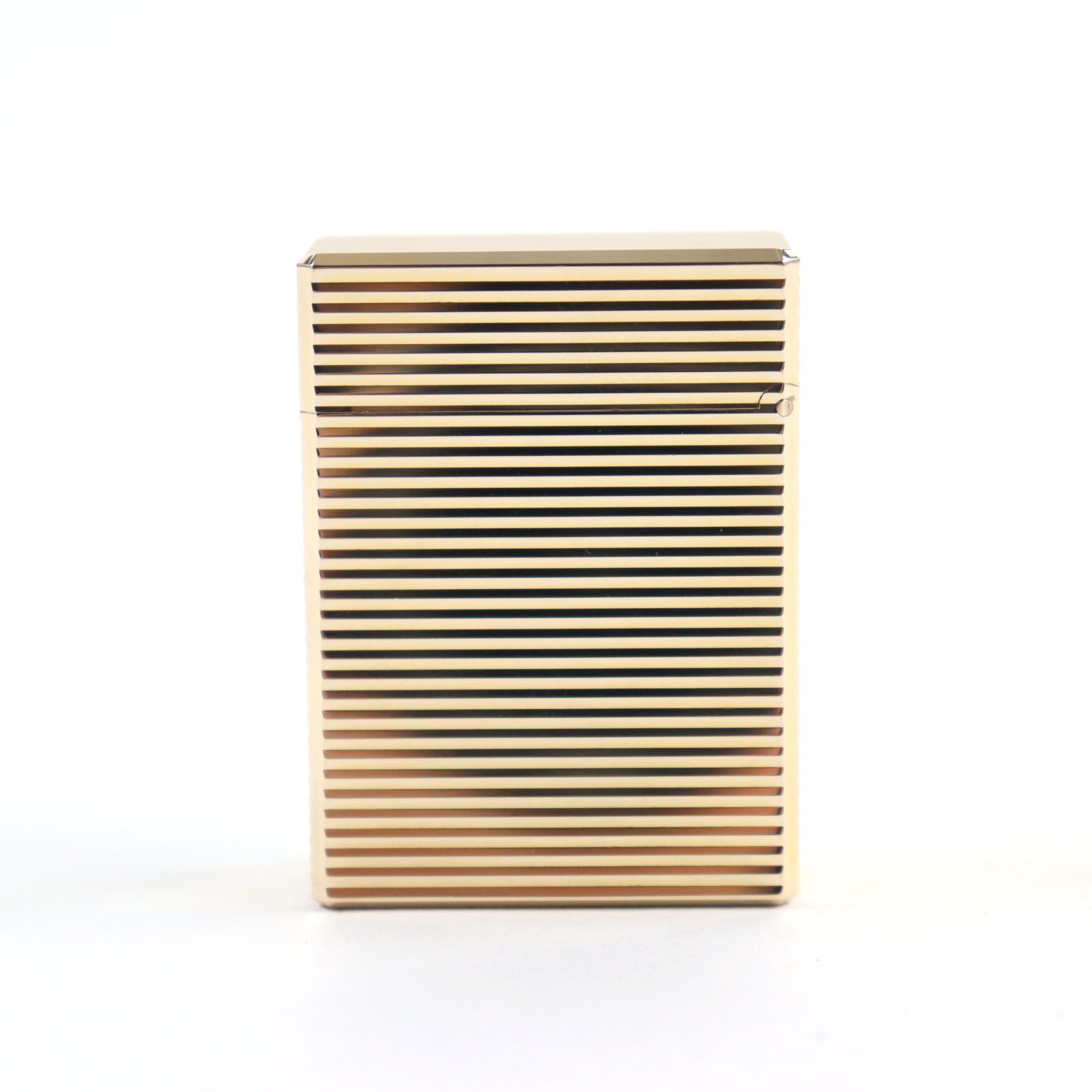 外装美品□Dupont デュポン ライン1 ロング ストライプ柄 スクエア  