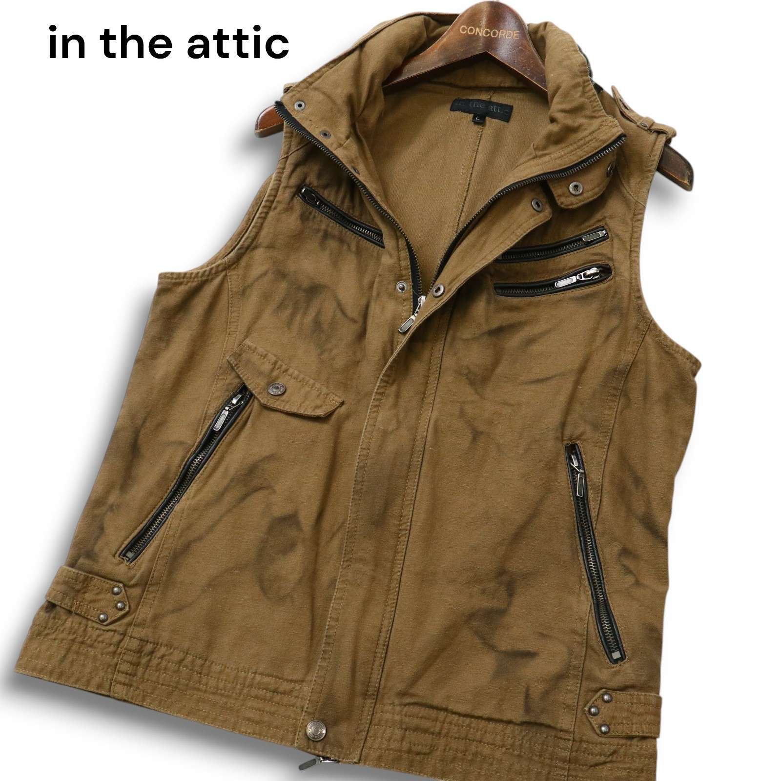 in the attic インジアティック 通年 汚し加工☆ ミリタリー フード 