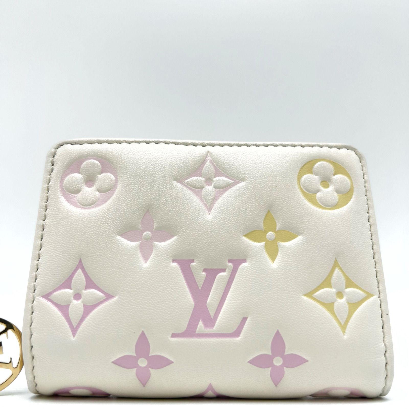 未使用級 ルイヴィトン ポルトフォイユ ルー 二つ折り財布 RFID