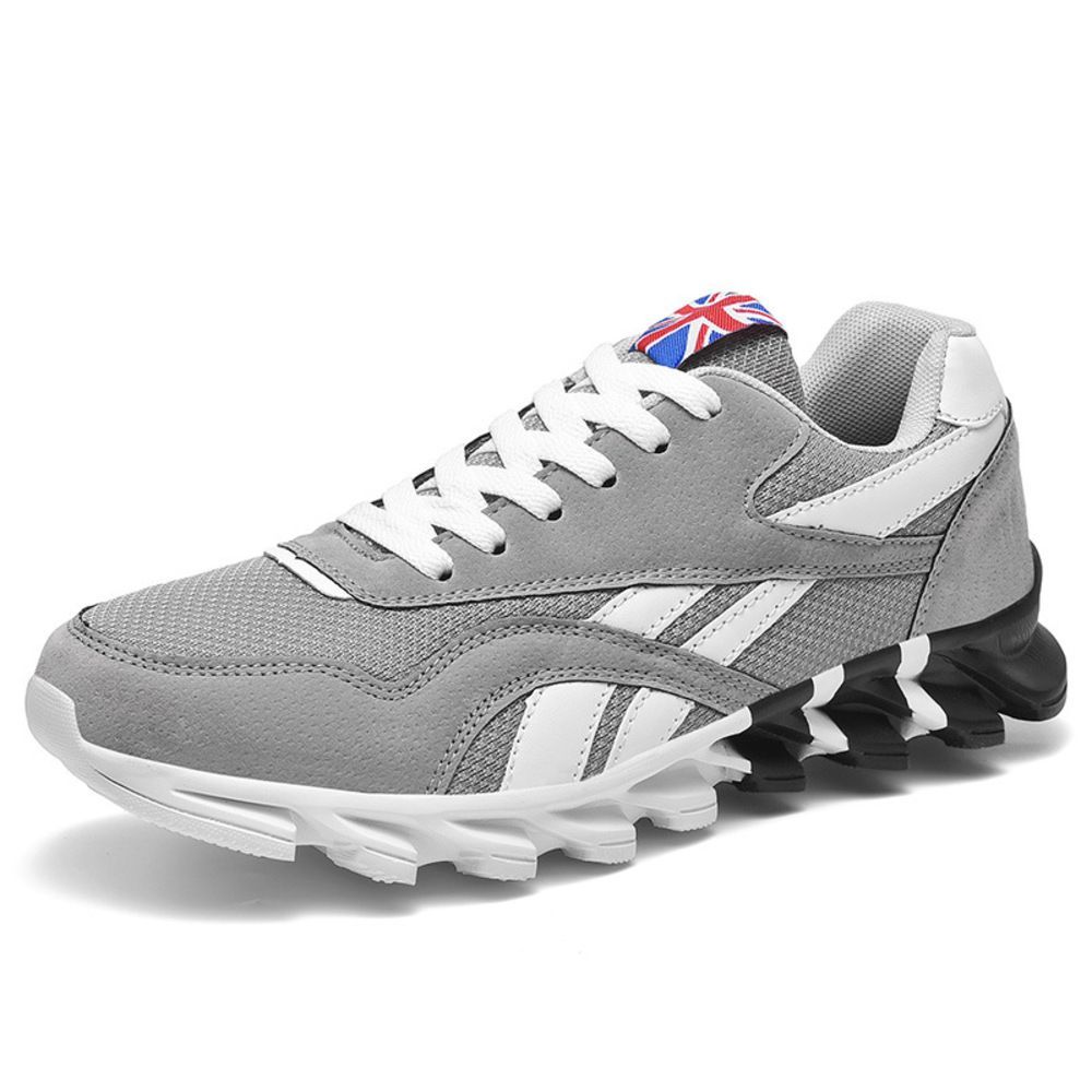 グレー×ホワイト  44(27cm)  スニーカー メンズ pmysneaker28 スニーカー メンズ シューズ 靴 カジュアル ウォーキングシューズ スポーツシューズ 運動靴 ランニングシューズ トレーニングシュー