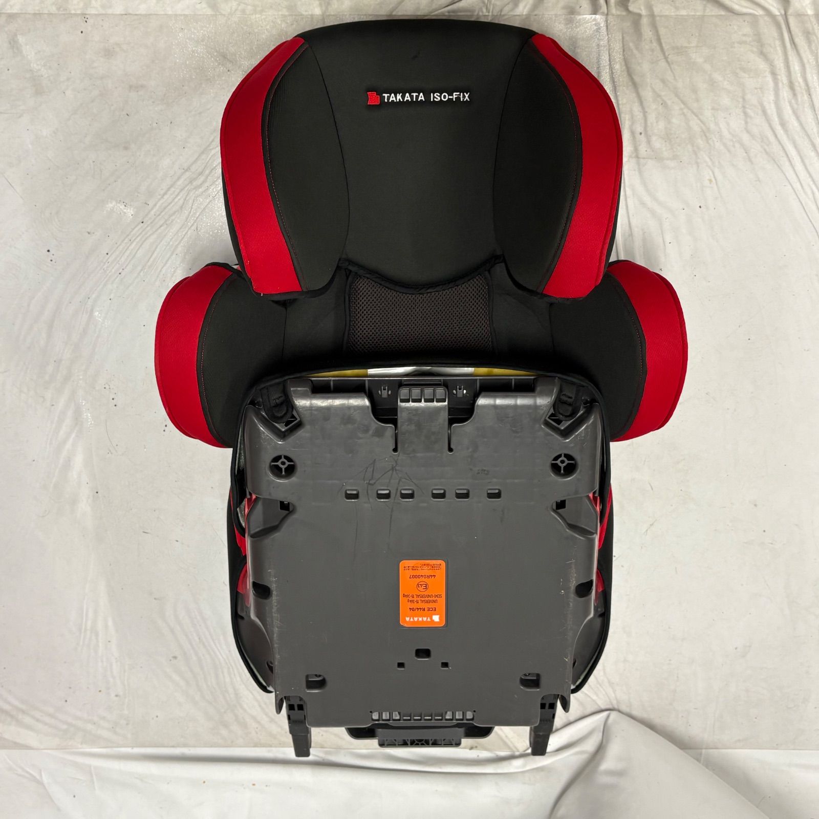 takata312-ifix junior タカタ ジュニアシート ブラック レッド 黒 赤