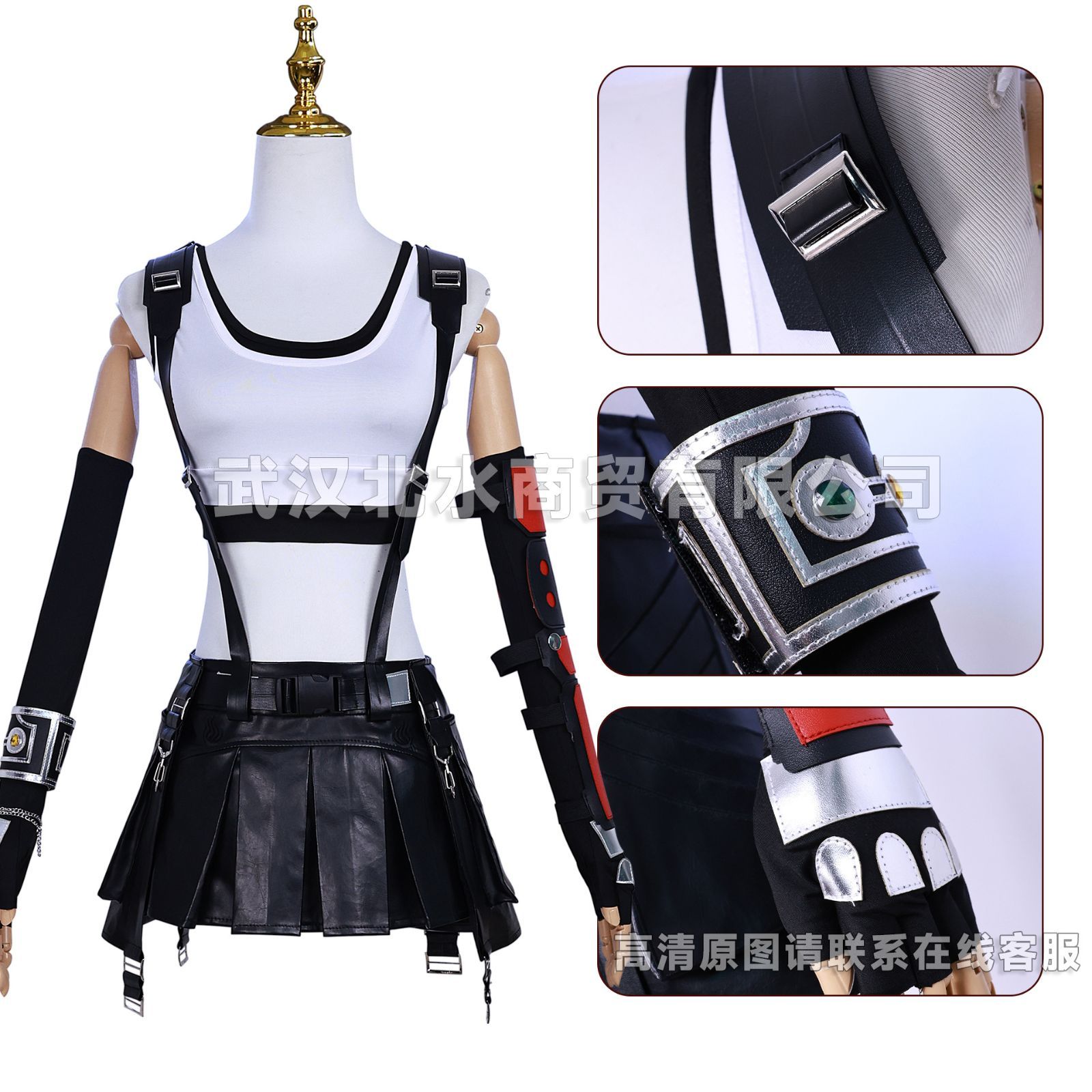 コスプレ衣装 FF7 リメイク フルセット ティファ FF7リメイク ティファ・ロックハート ドレス コスプレ衣装