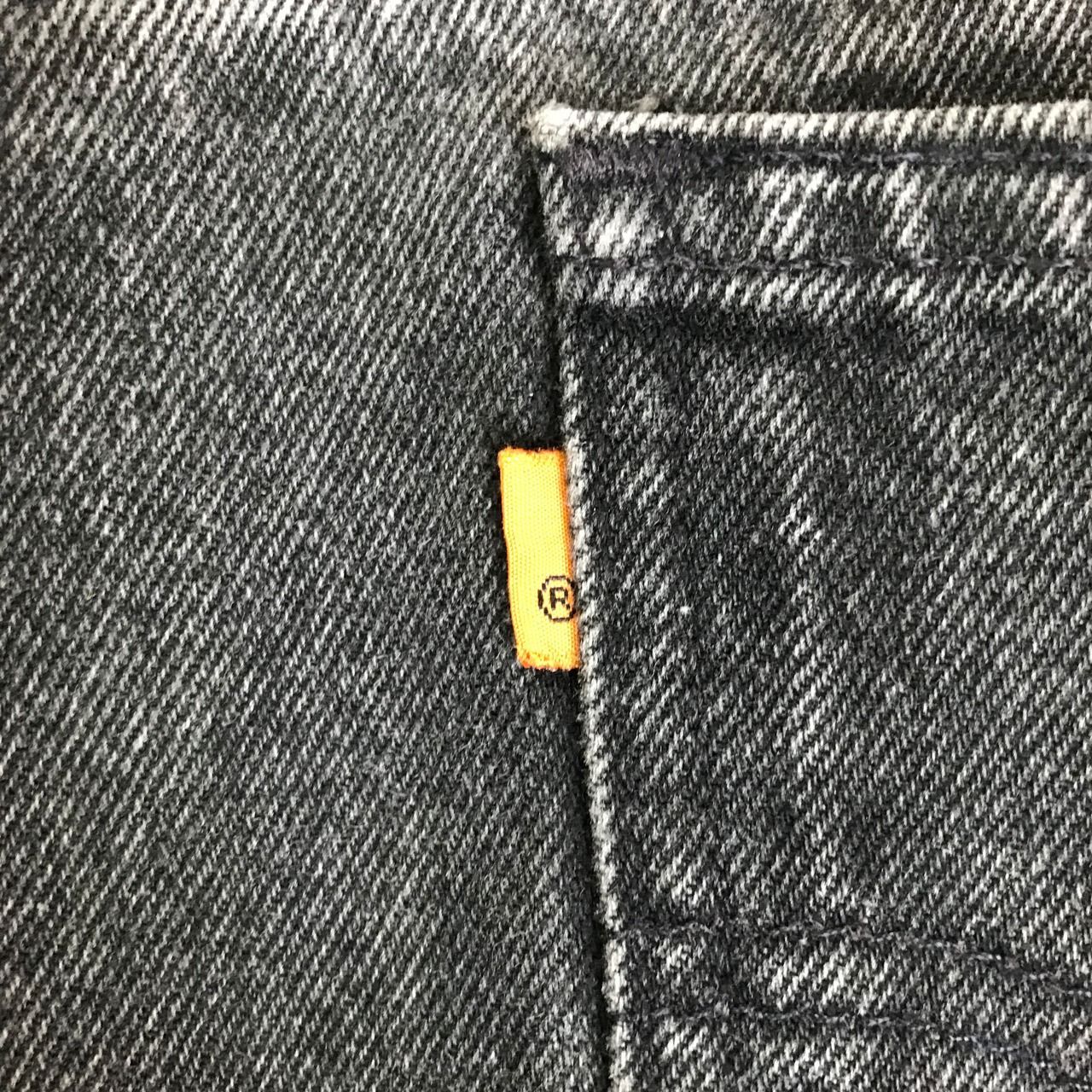 90s Levi's 550 RELAXED FIT BLACK リーバイス ブラックデニム