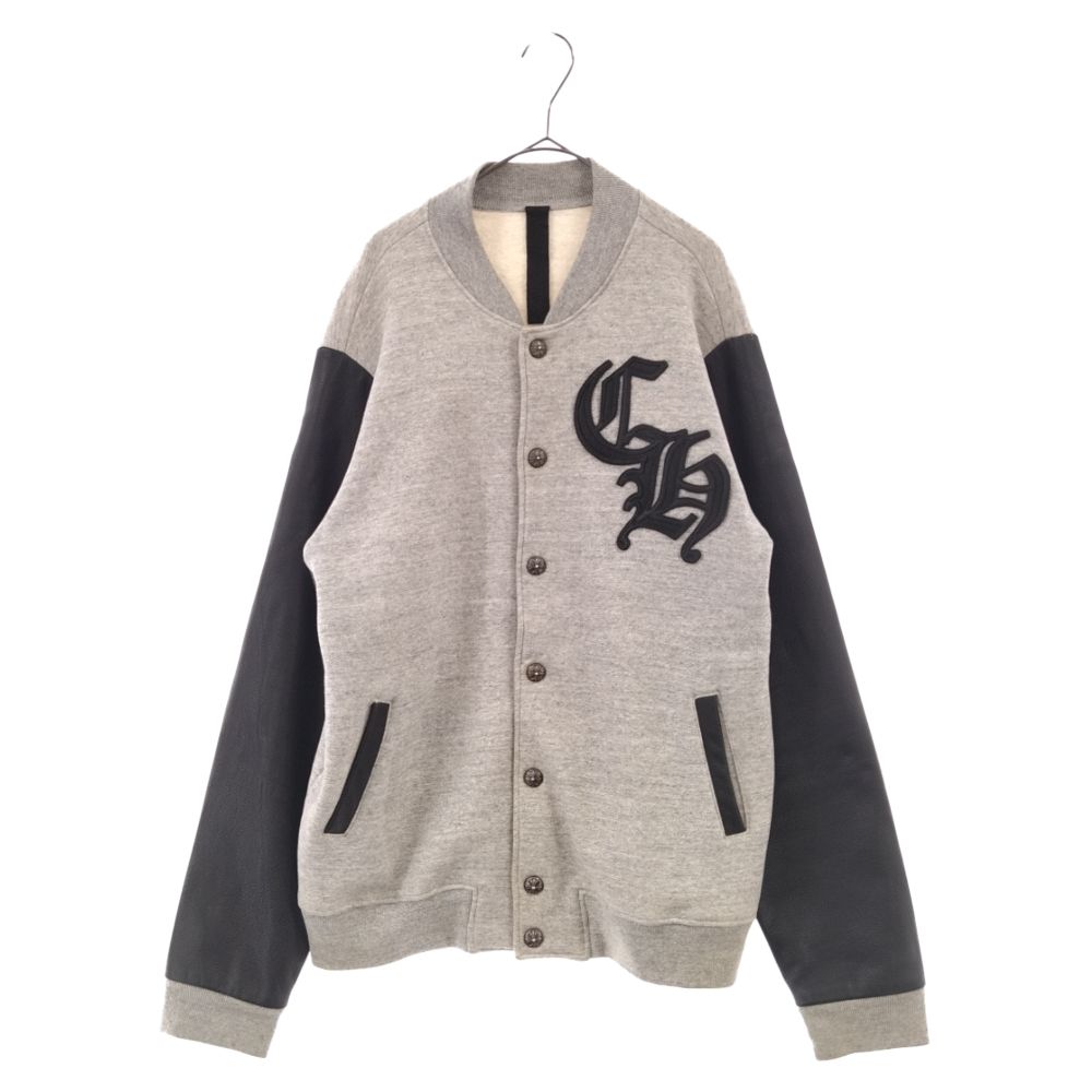 CHROME HEARTS (クロムハーツ) GRP Y NOT Letterman Jacket レターマン