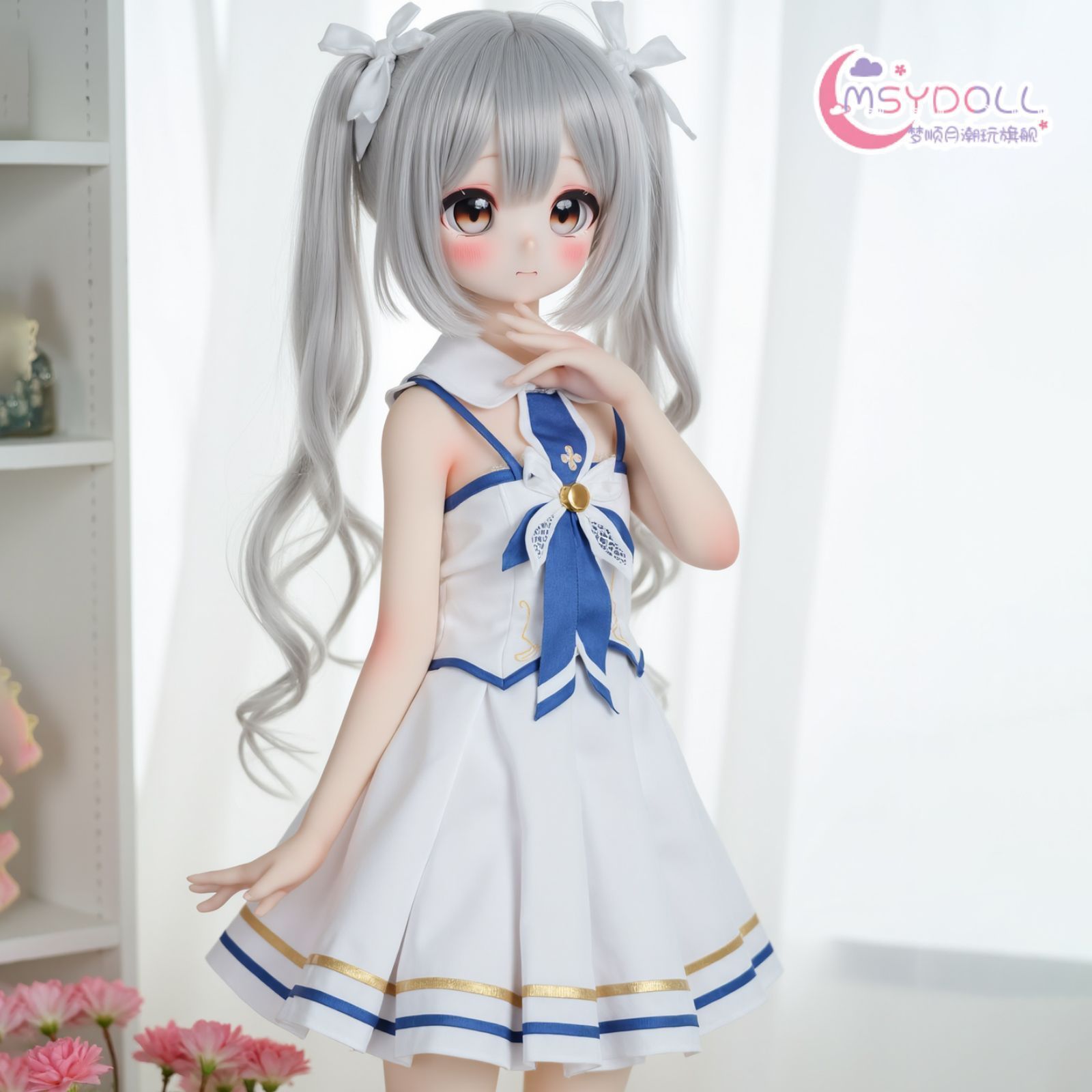 柔らかボディ＆高弾力】魔族ねこ型BJDリアルドール 130cm アニメ