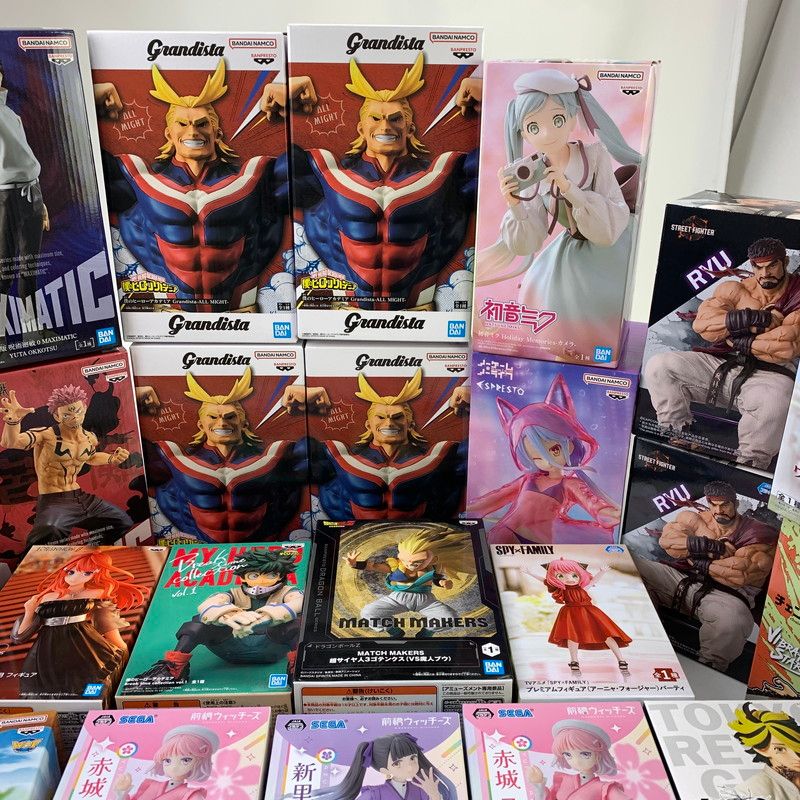 中古美品】 プライズフィギュアまとめ。 美少女、少年誌系など。呪術廻