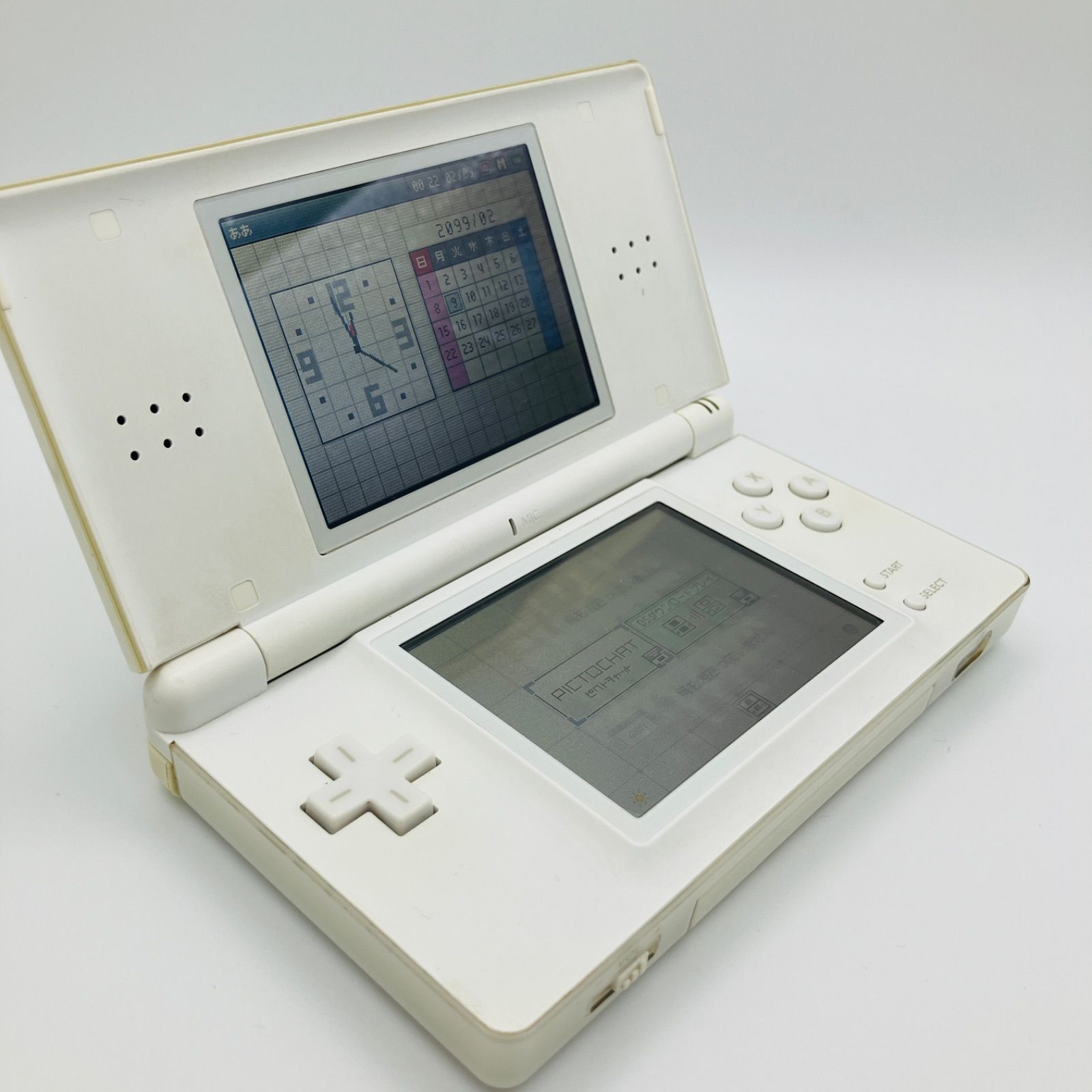 ニンテンドー DS Lite クリスタル ホワイト 本体 箱付 任天堂