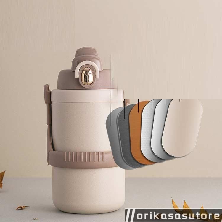 水筒 大容量 保冷 保温 1リットル 1.2リットル 1.5リットル 小学生 スポーツドリンク 水筒 ボトル ハンドル付き 真空断熱 ワンタッチ開閉