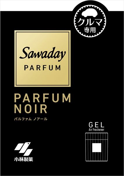まとめ買い-28点セット Ｓａｗａｄａｙクルマ ゲル パルファムノアール 小林製薬 芳香剤 車用