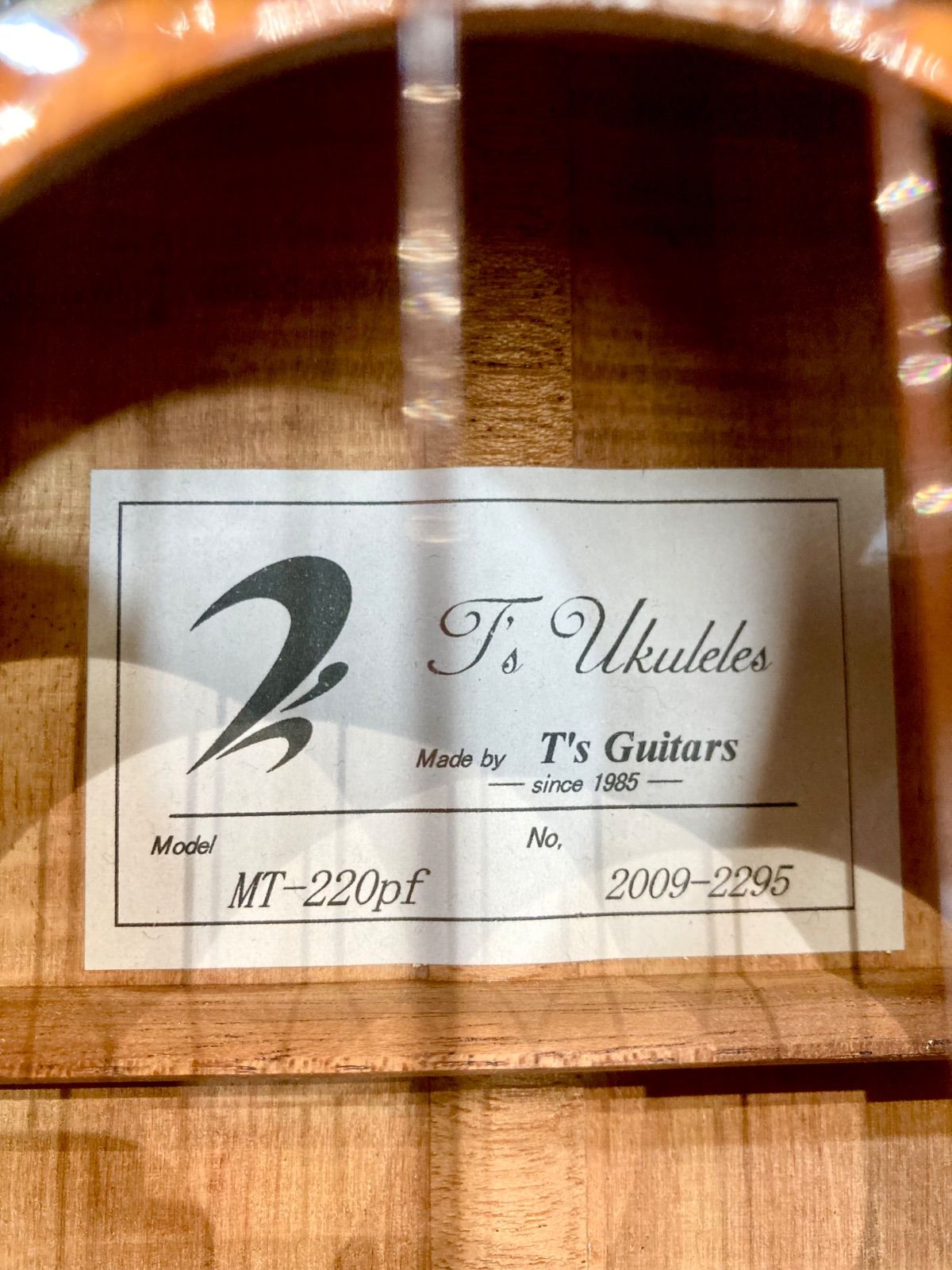 【正規品販売】 T’s ウクレレ MT-220pf 品 最新作が入荷中！