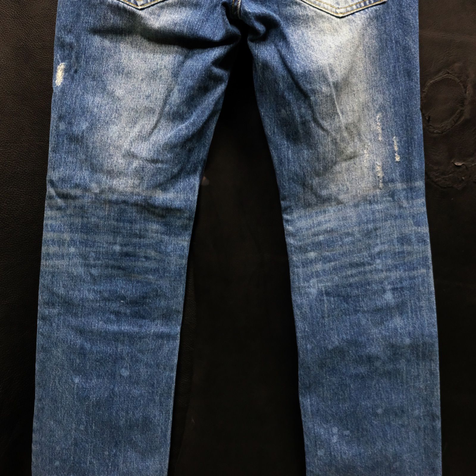 00s/y2k archive NICOLE CLUB FOR MEN ダメージ加工フレアデニム 