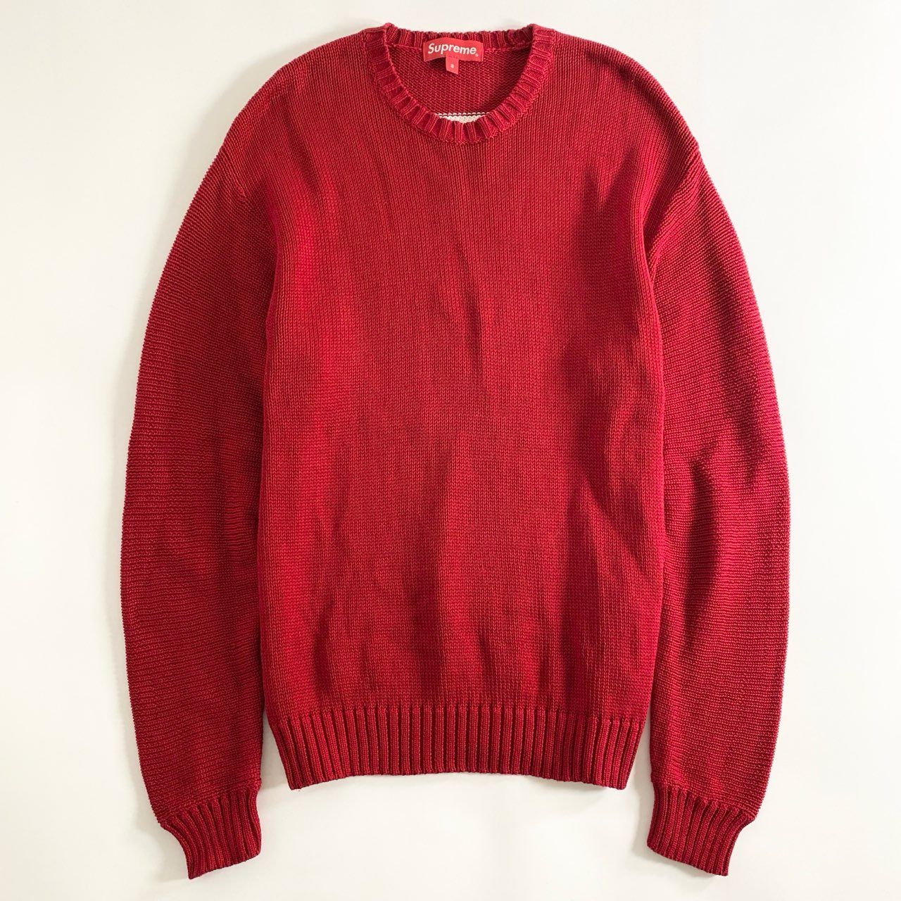 88i27 《美品》 Supreme シュプリーム Back Logo Sweater ニット  