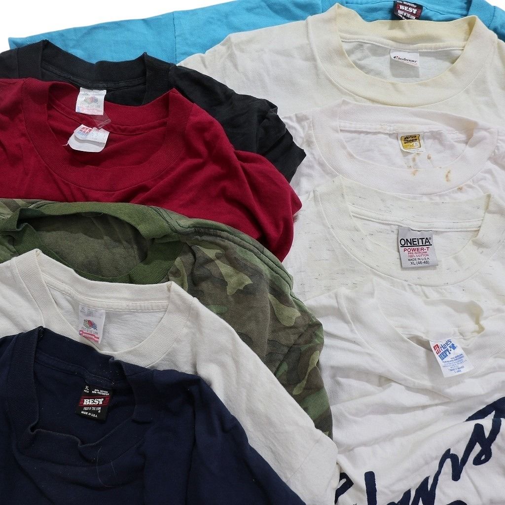 古着卸 まとめ売り ～90s オールド シングル 半袖Tシャツ 10枚