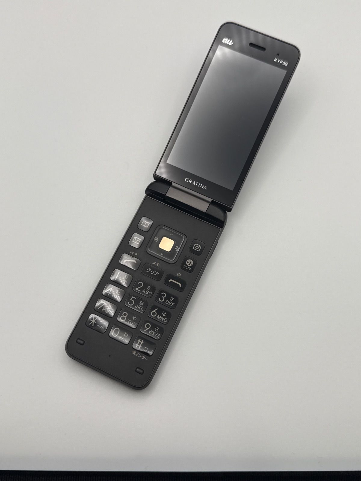 GRATINA（グラティーナ）KYF39 ブラック SIMロック解除済み 黒