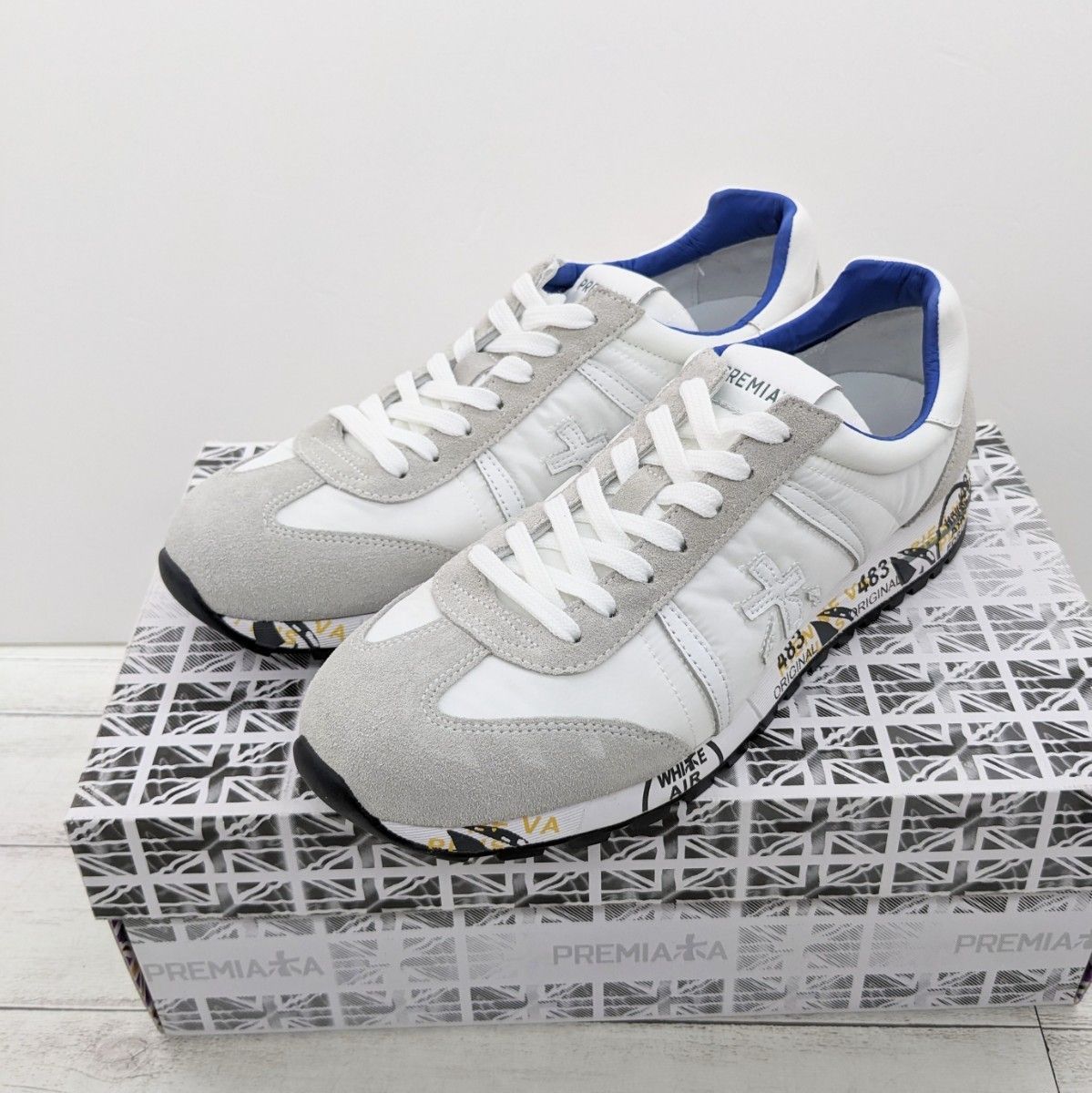 未使用品 PREMIATA WHITE プレミアータ ホワイト LUCY 206E ルーシー