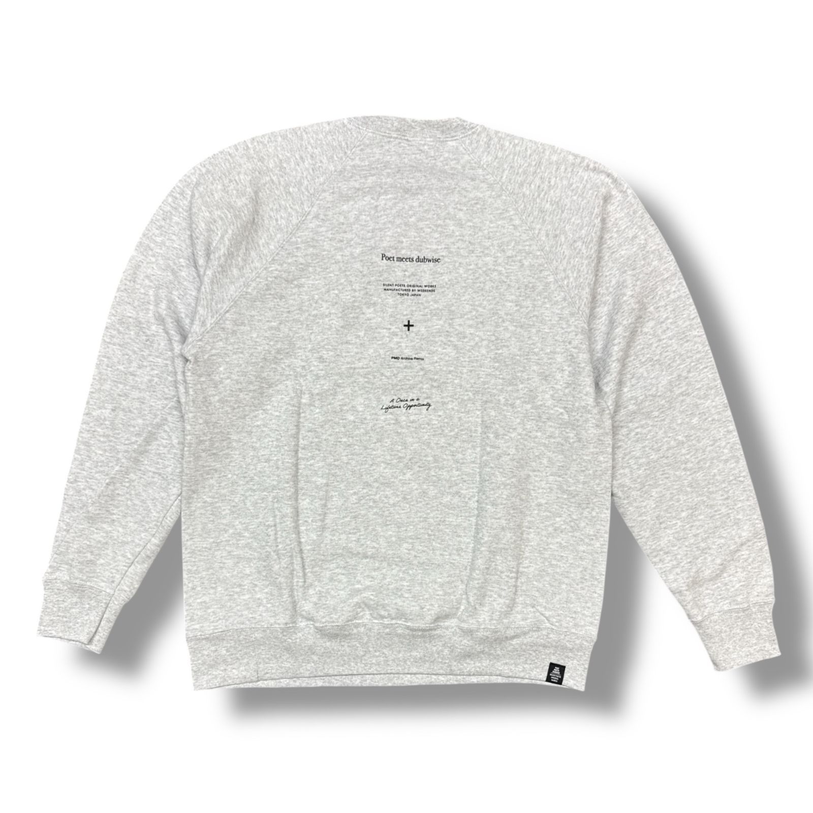 【新品】POET MEETS DUBWISE ユニセックストレーナー POET MEETS DUBWISE トレーナー スウェット 「POET DUBWISE/ポエ