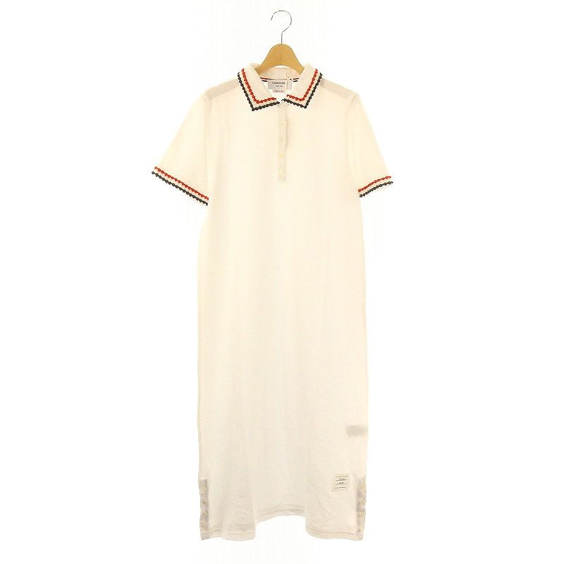 トムブラウン THOM BROWNE タグ付き 24SS CALF LENGTH POLO DRESS
