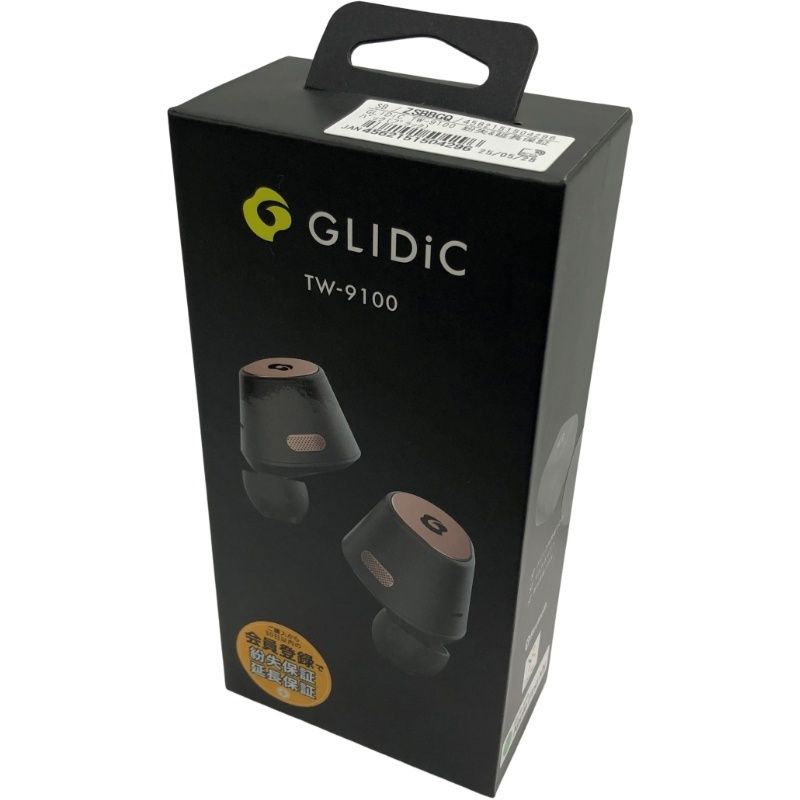 新品未開封】GLIDiC TW-9100 ワイヤレスイヤホン ブラック
