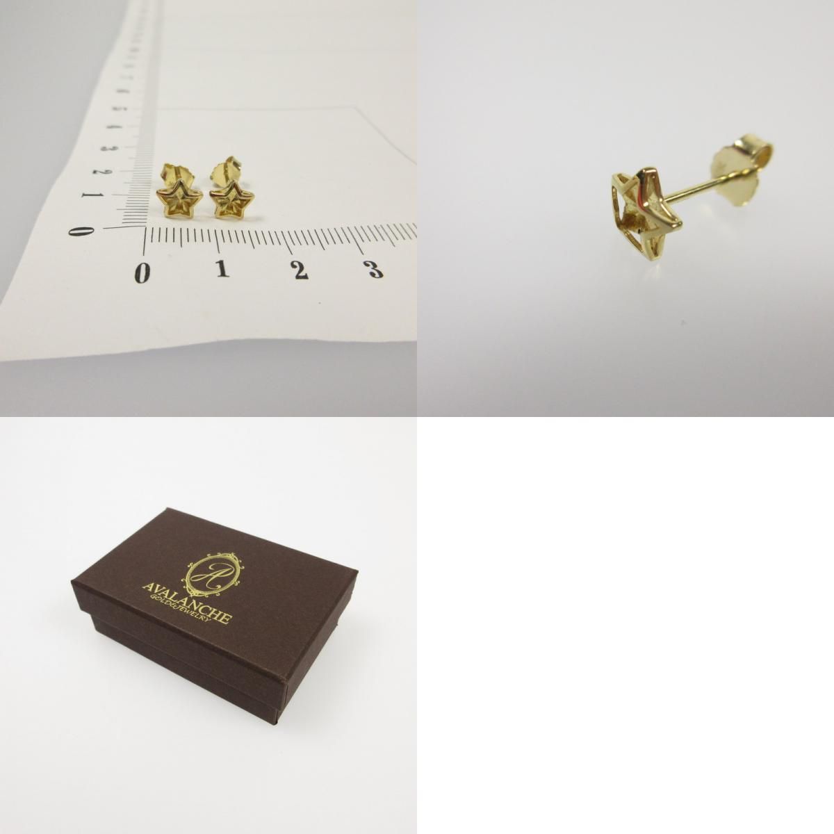 AVALANCHE アヴァランチ　LAモチーフ10kイエローゴールドピアス 10K イエローゴールド ピアス - AVALANCHE OFFICIAL STORE