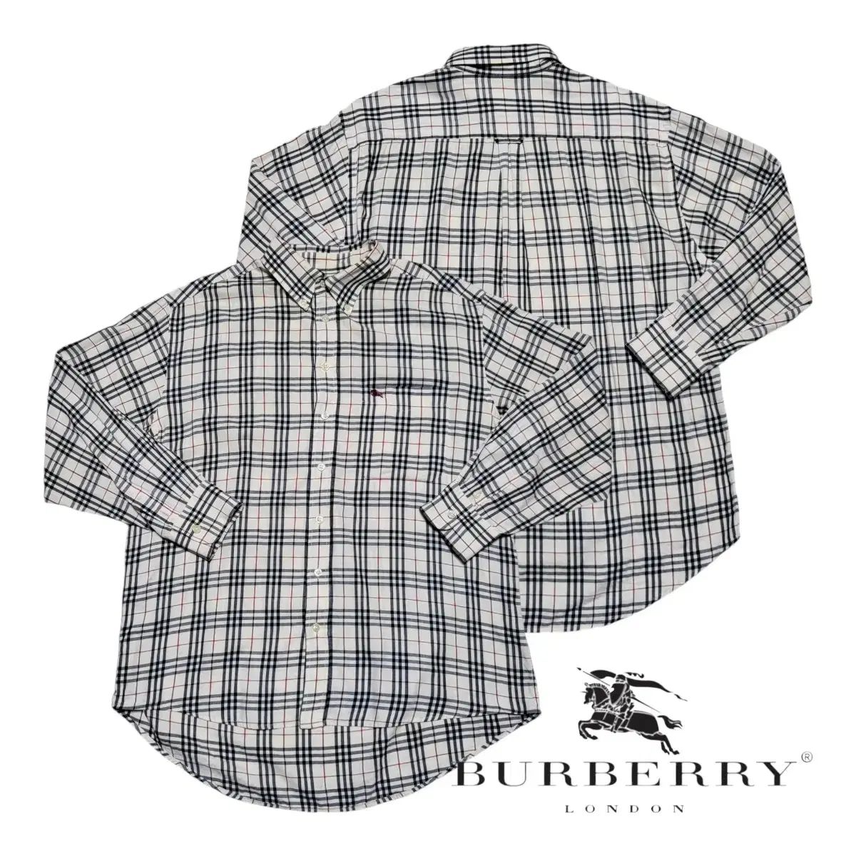 メンズ バーバリーズ BURBERRYS 長袖 ボタンダウンシャツ ノバチェック XL