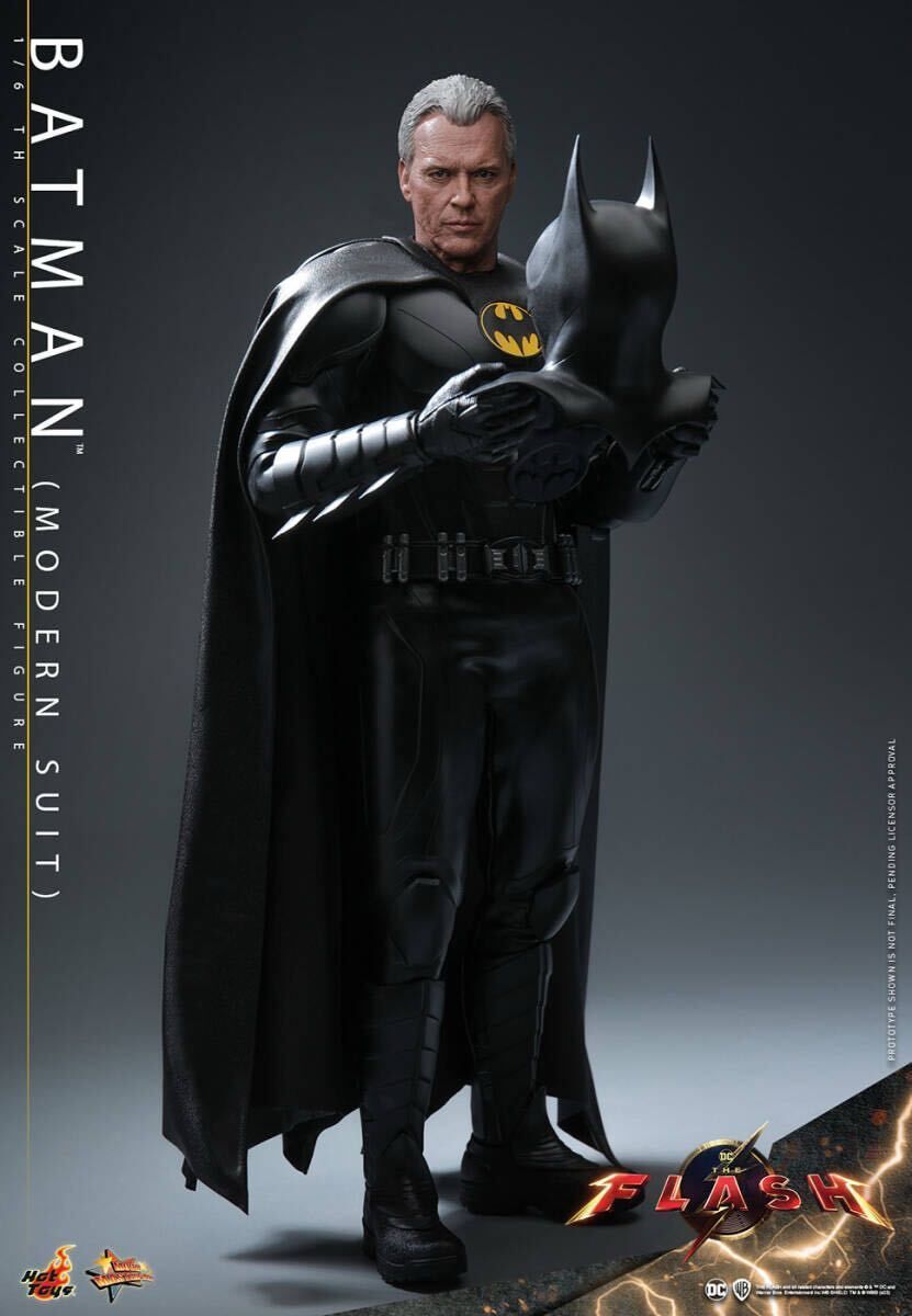 I*す様 ホットトイズ ザ・フラッシュ バットマン モダンスーツ 初回限定版 ムービー・マスターピース】『ザ・フラッシュ』1／6スケール