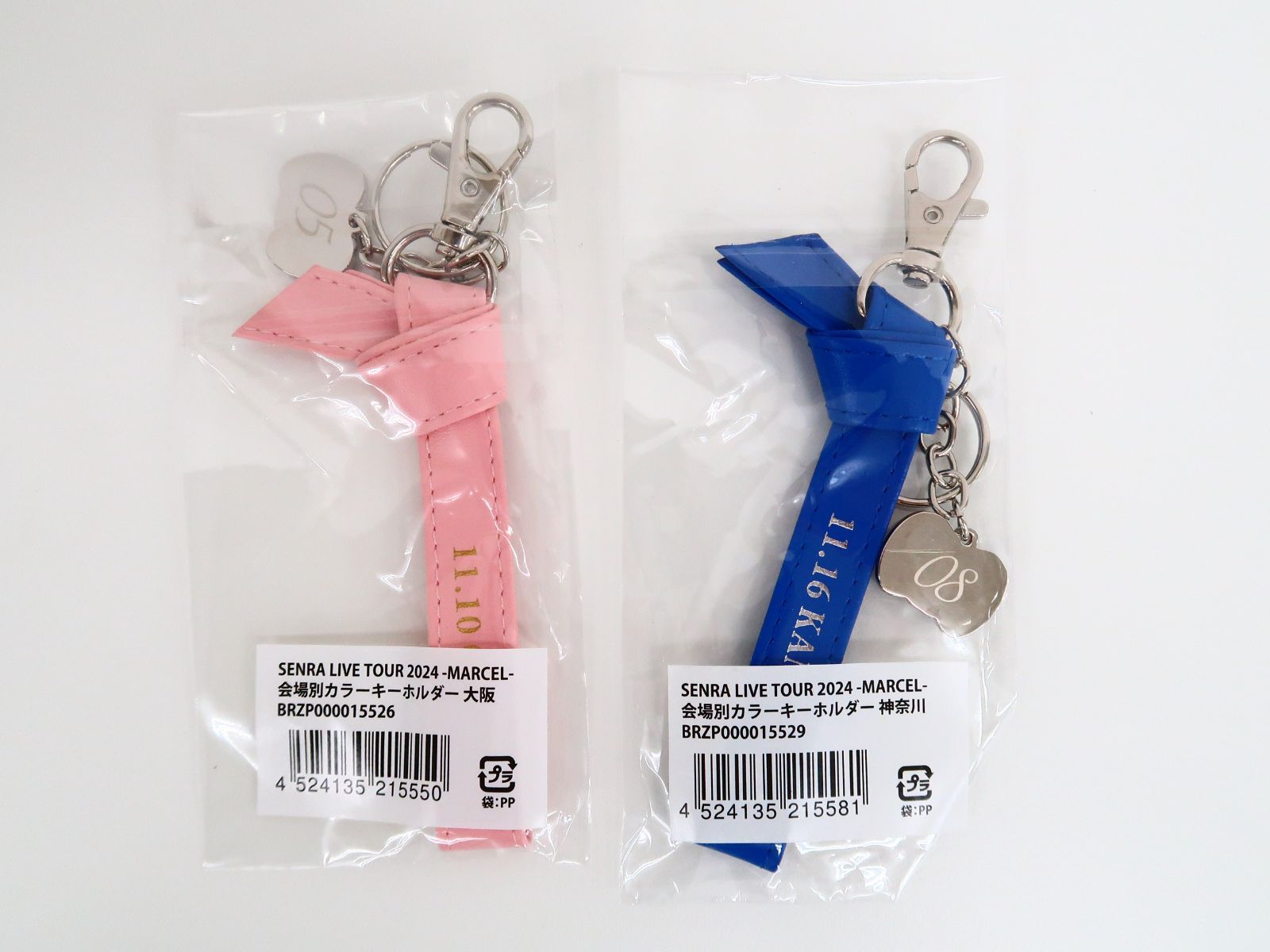 センラ ライブツアー2024 会場別カラーキーホルダー コンプリート USED品 2個セット SENRA LIVE TOUR 2024 MARCEL センラ(浦島坂田船