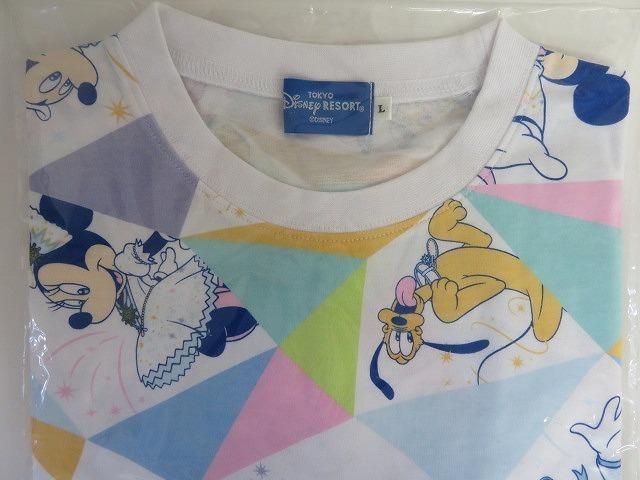 東京ディズニーシー　20周年　Tシャツ　タイムトゥシャイン 東京ディズニーシー20周年：タイム・トゥ・シャイン