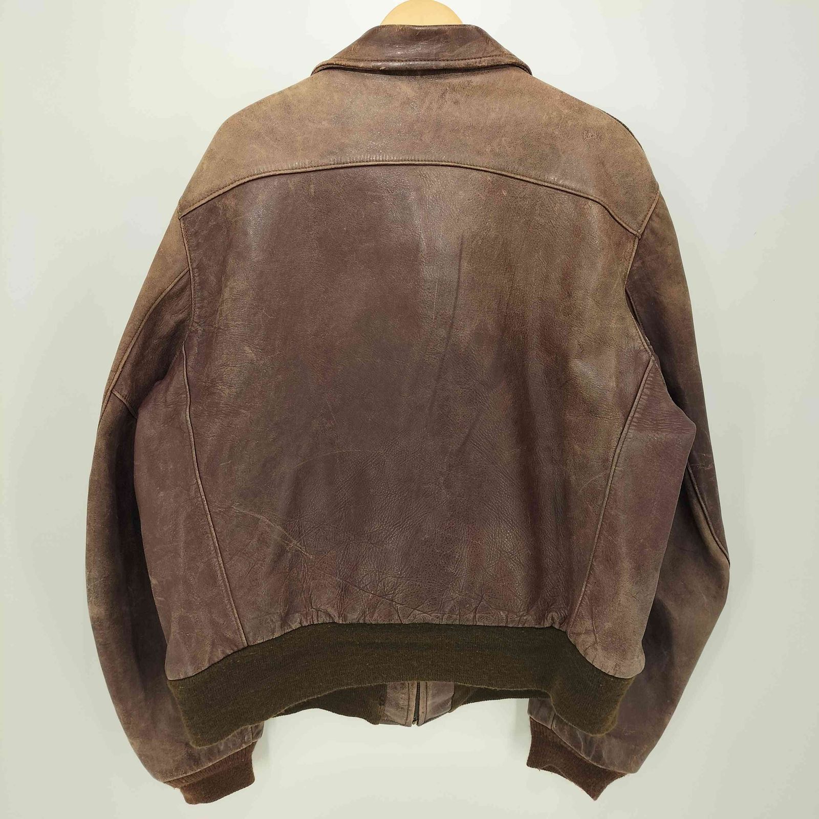 50s SERVAL 短丈　古着　USA　excelled レザージャケット ユーズドフルギ USED古着 CALIFORNIAN PONY HIDE Servalジッパー