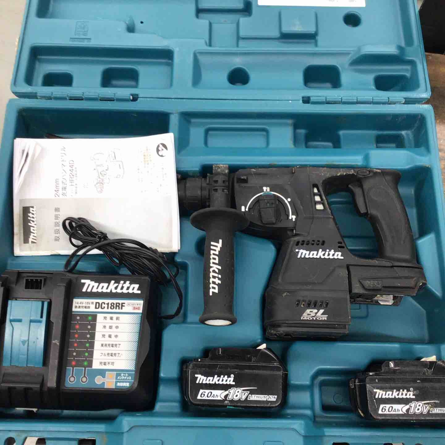マキタ makita コードレスハンマドリル HR244DRGXB 戸田店
