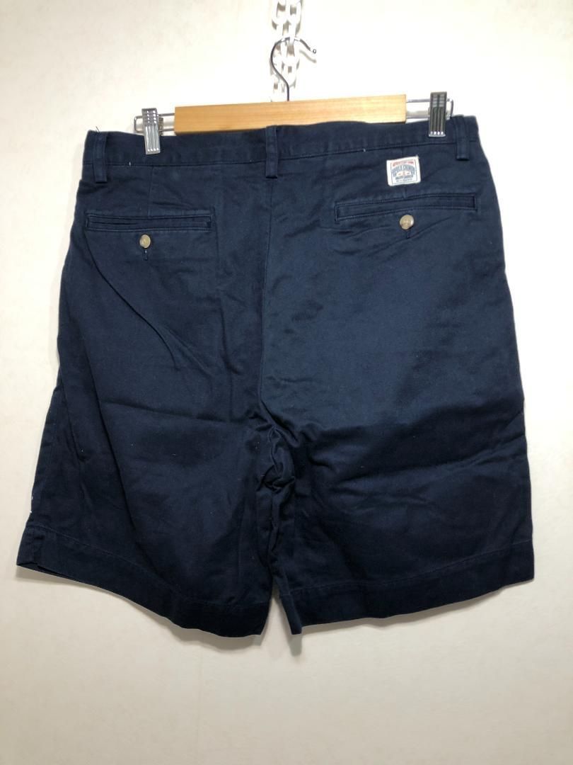 035082 POLO by RALPH LAUREN BEAMS LIMITED EDITION THE BIG CHINO ハーフ パンツ 31 ネイビー ショート ショーツ ポロ ラルフローレン ビームス