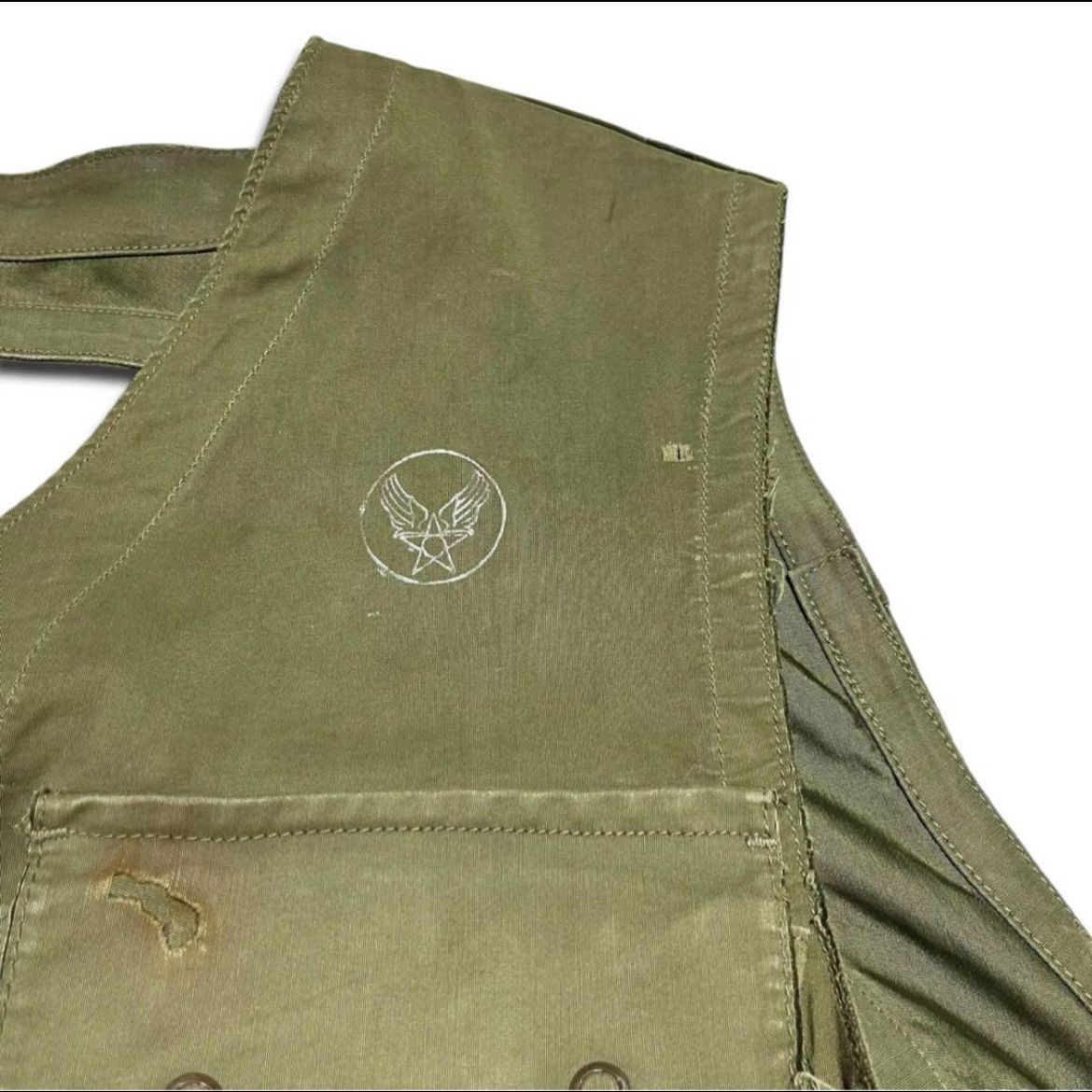 USA 40s 50s ミリタリーベスト USAF 空軍 ヴィンテージ C1 40s USAAF