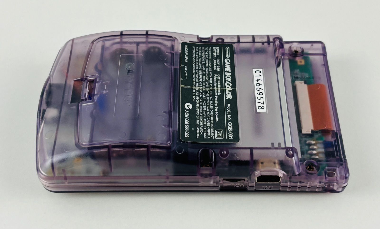 本体 クリアパープル