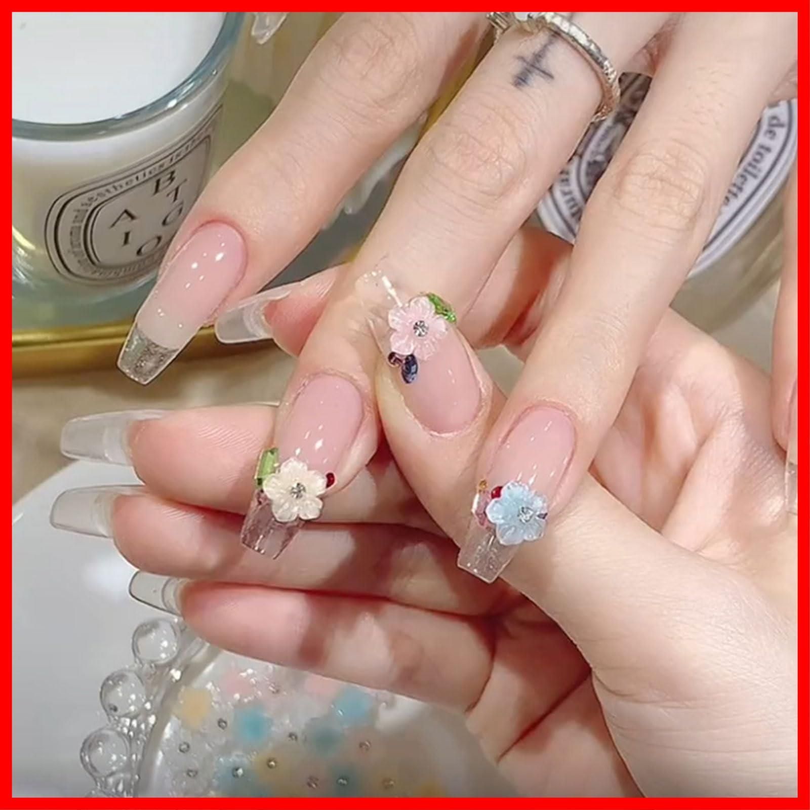 3dネイルパーツ ミニチュア ネイルパーツ お花 いちご バレンタインネイル 新品・未使用】フラワー 小さい 可愛い ネイルストーン 樹脂