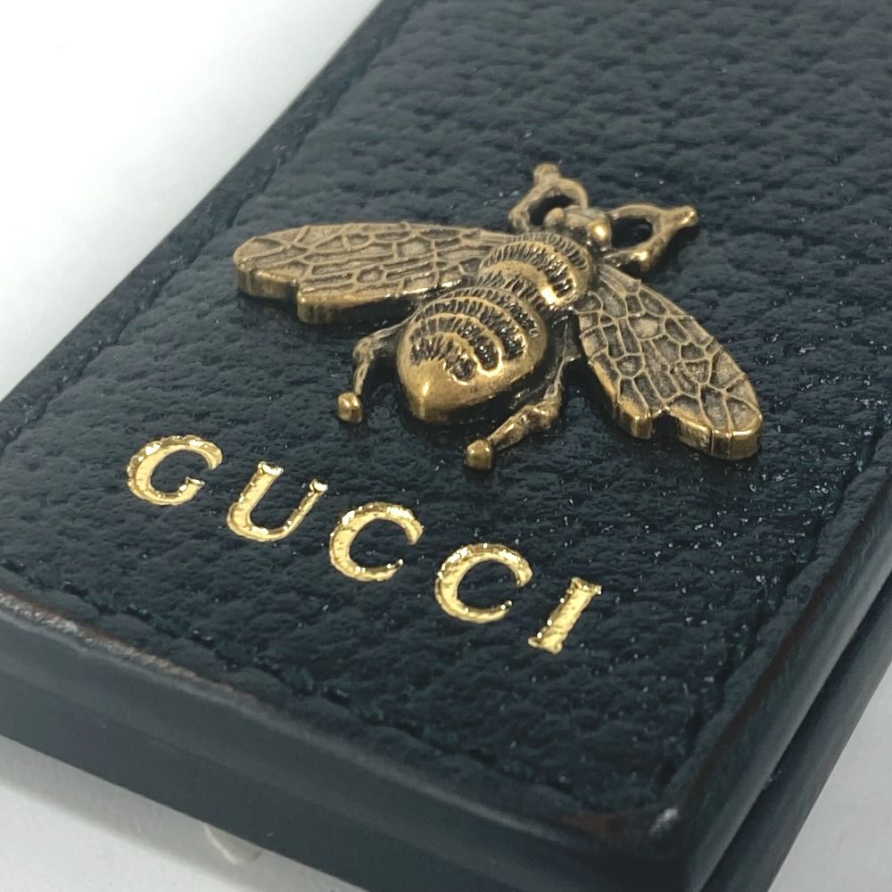 GUCCI /マネークリップ /蜂 /レザー /美品 楽天市場】GUCCI グッチ マネークリップハチ＆メタルロゴ