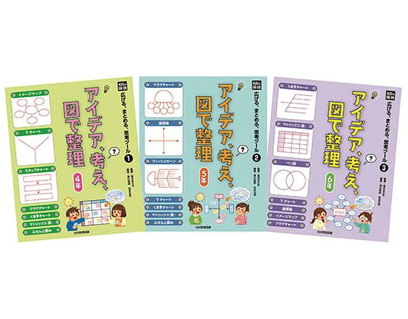 光村の国語広げる まとめる 思考ツール 全3巻セット