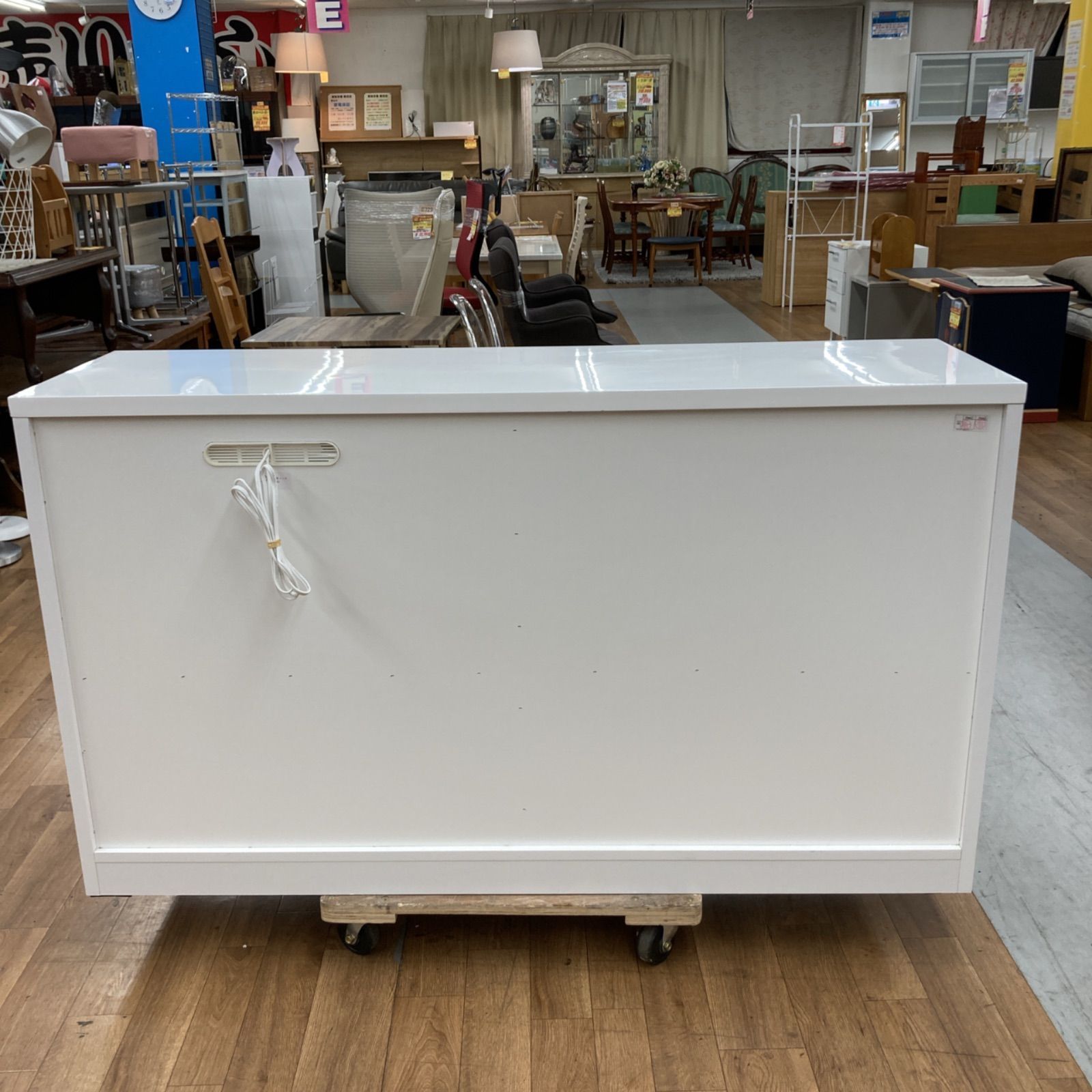 片手で持てる 名古屋市近郊送料設置無料 S722 三友ファニチャー キッチンカウンター Daisy デイジー スライドテーブルタイプ 幅139cm