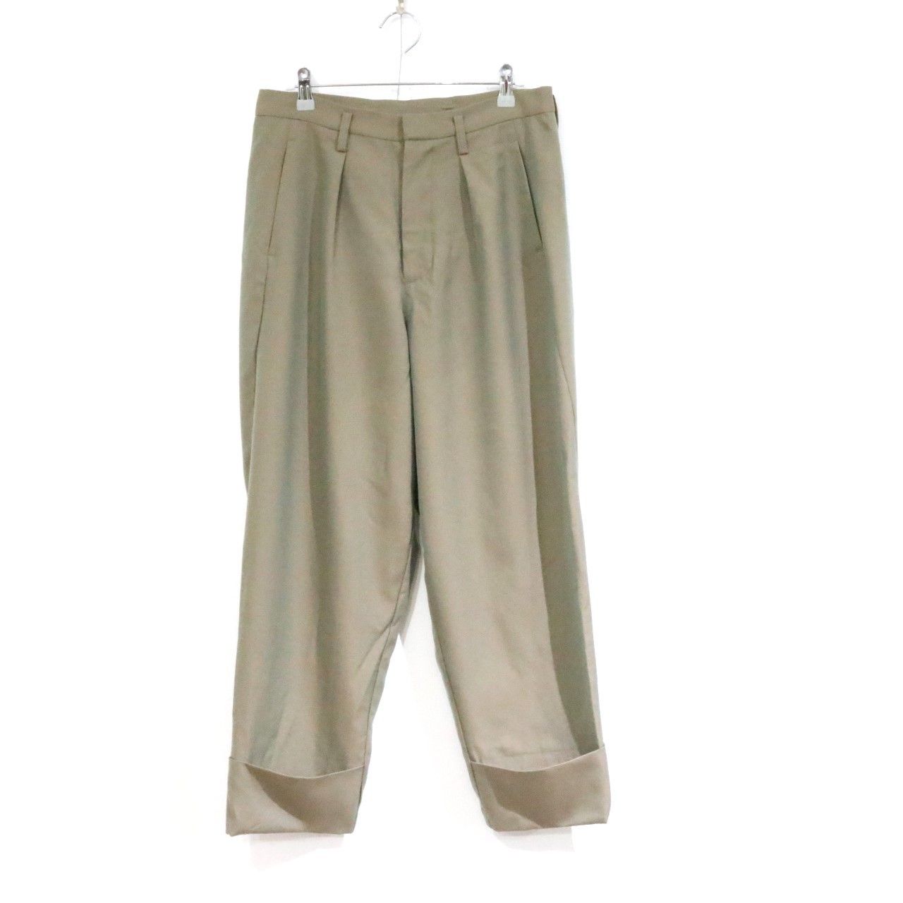 【中古A】Dulcamara ドゥルカマラ M L メンズ スラックス 2タック ワイドパンツ テーパード ウール 中古A 古着 中古A】Dulcamara ドゥルカマラ M L メンズ スラックス 2タック ワイド