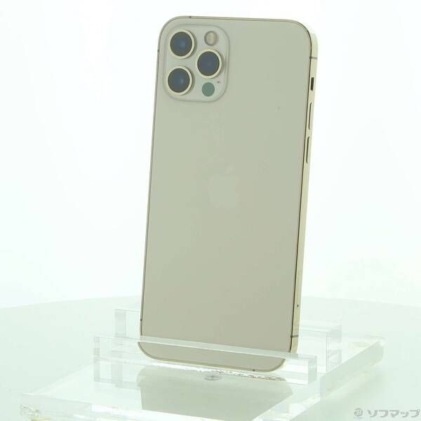 Pro 128GB ゴールド iPhone 0 iPhone12 SIMフリー 中古品〕 MGM73J／A