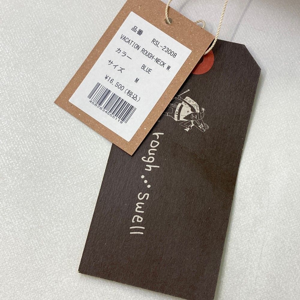 サイズ M ROUGH-SWELL ラフアンドスウェル モデル 半袖Tシャツ 総柄 ホワイト系 240101374732 ゴルフウェア レディース ストスト LLC-HASEGAWATOSO_COM