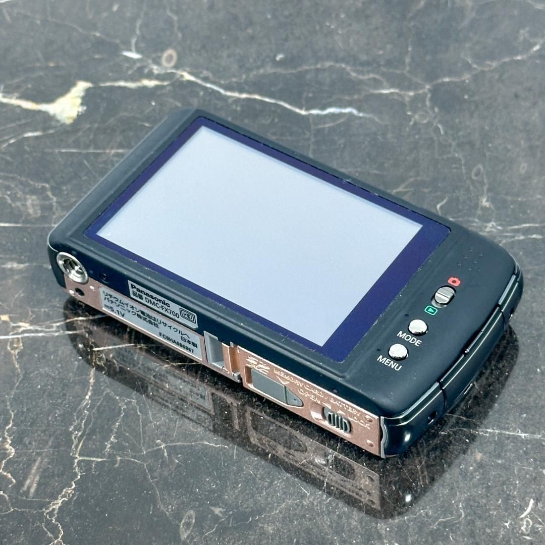  Panasonic LUMIX DMC-FX 700 ピュアピンクゴールド パナソニック ルミックス デジタルカメラ コンパクトデジカメ コンデジ カメラ 動作品 広角24 mm 光学5倍ズーム タッチパネル レトロデジカメ コンパクトデジタルカメラ デジタルカメラ