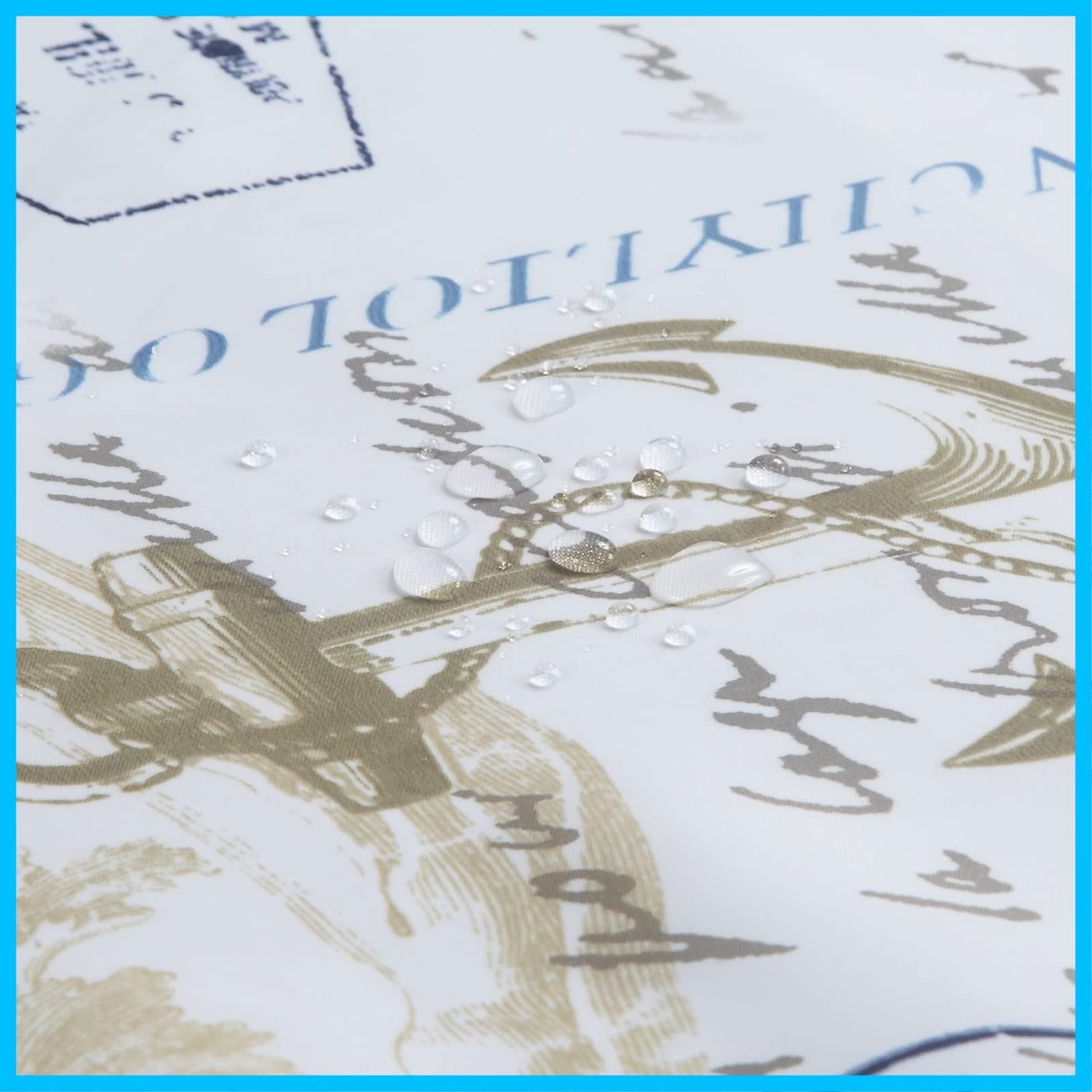 W x シャワーカーテン ポリエステル加工油は水防カビ浴カーテン 布芸プリントはカーテン 72 Sea 78 the Under H 幅183CM×高さ200CM DESIGN DS