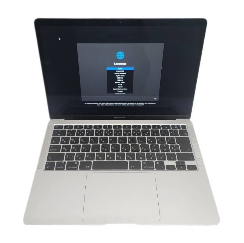 Apple MacBook Air Retina 2020 13.3インチ MGN93J/A M1チップ 8GB SSD 256GB 充放電回数47回  バッテリー最大容量97％【中古】 22411K206 - メルカリ