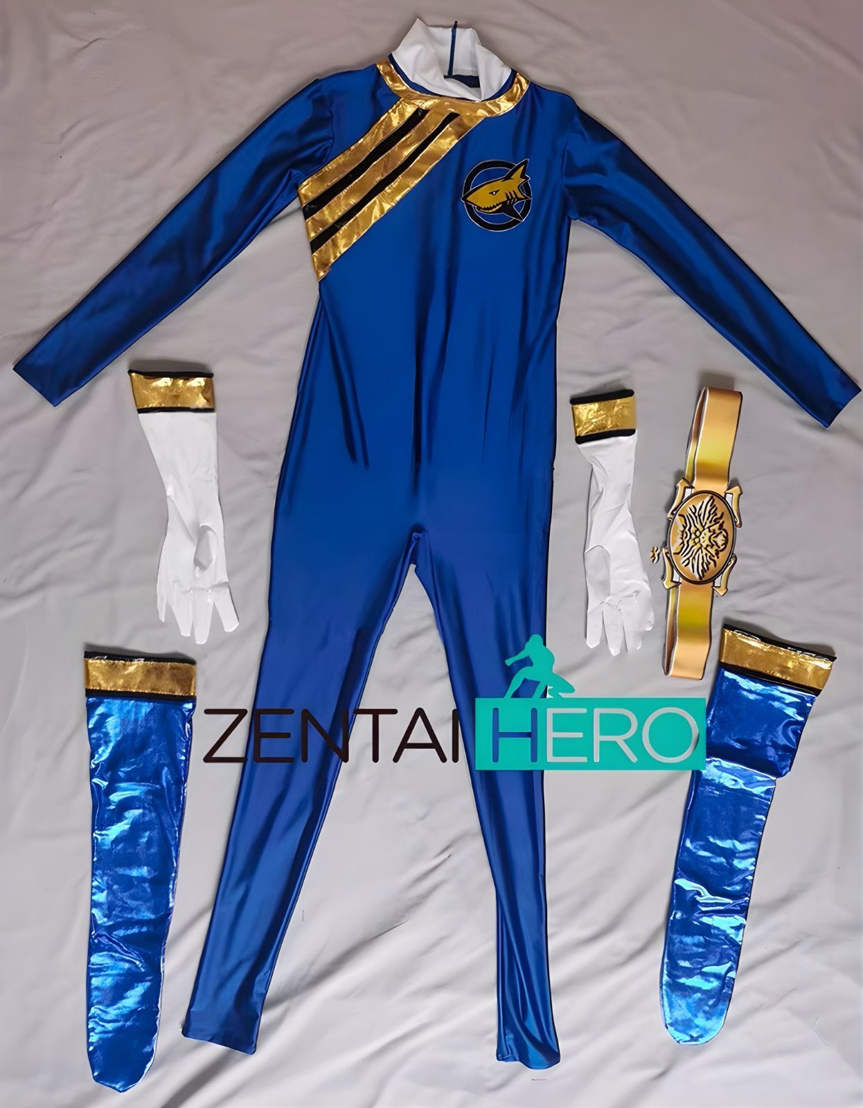 ガオレンジャー 衣装セット ガオブルー コスチューム コスプレ 戦隊シリーズ