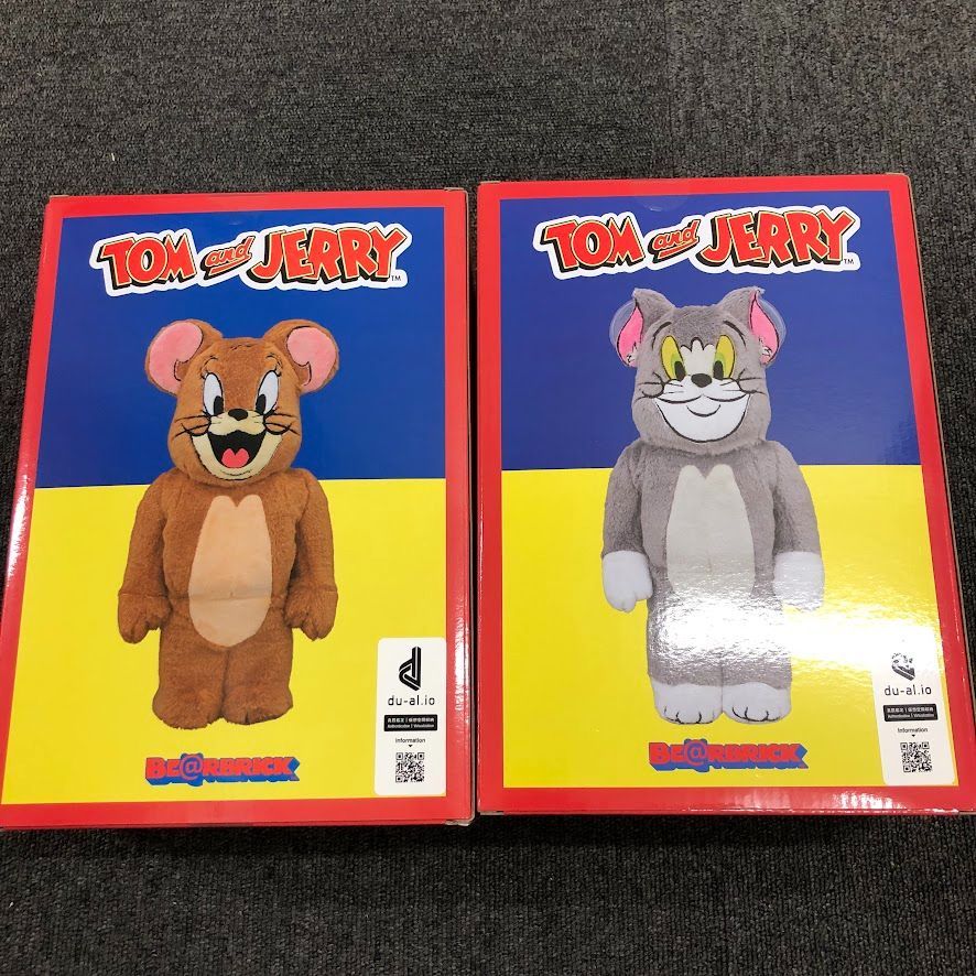 BE@RBRICK TOM AND JERRY COSTUME Ver. 400％  ベアブリック トムとジェリー フィギュア